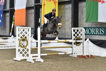 Alexander Mclean seals victory in the SEIB Winter Novice Championship Qualifier at Morris Equestrian Centre